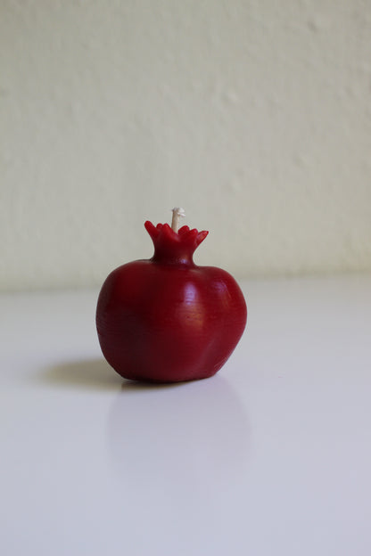 Crimson Pomegranate Beeswax Candle [Pre-Order]