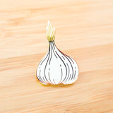 Garlic Enamel Pin