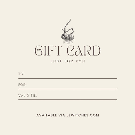 Jewitches Gift Card