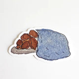 Tiny Challah Sticker