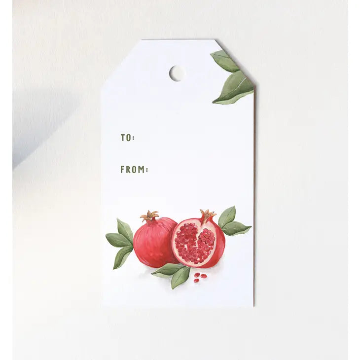 Pomegranate Gift Tag