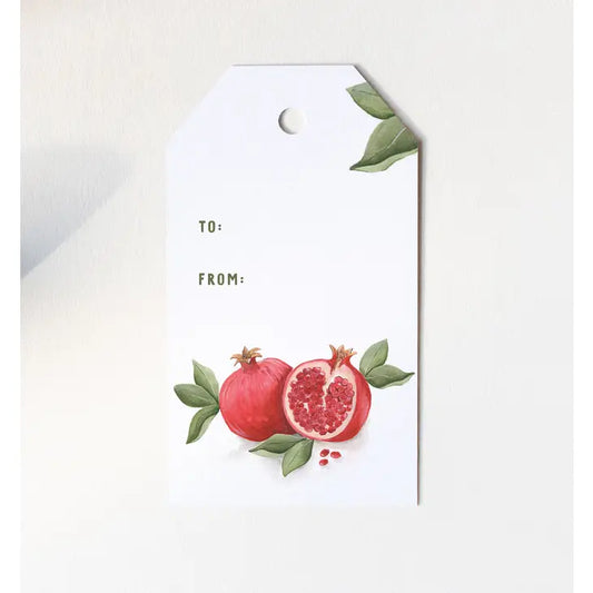 Pomegranate Gift Tag