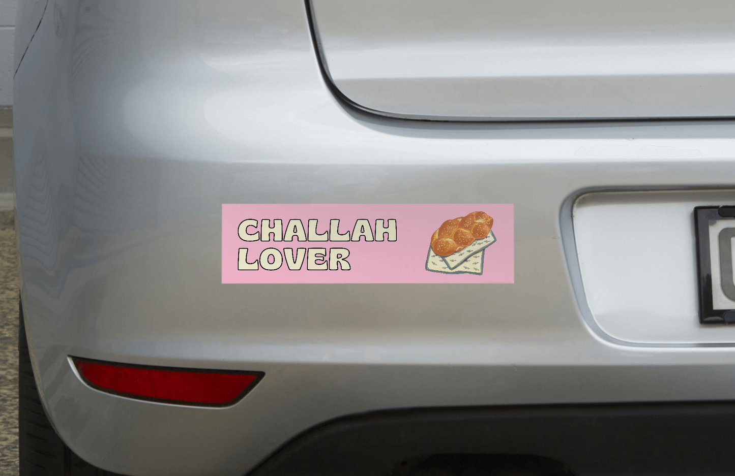Challah Lover Bumper Sticker