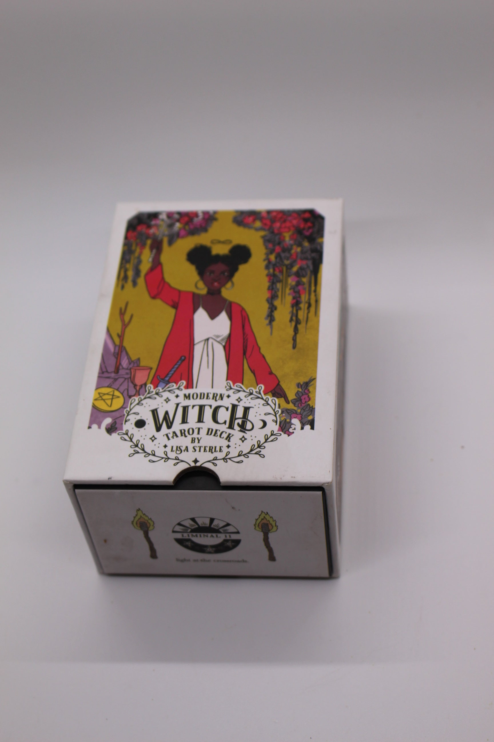 Modern Witch Tarot Card Sticker