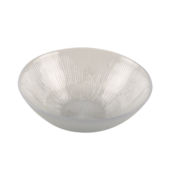 Lined Glass Bowl